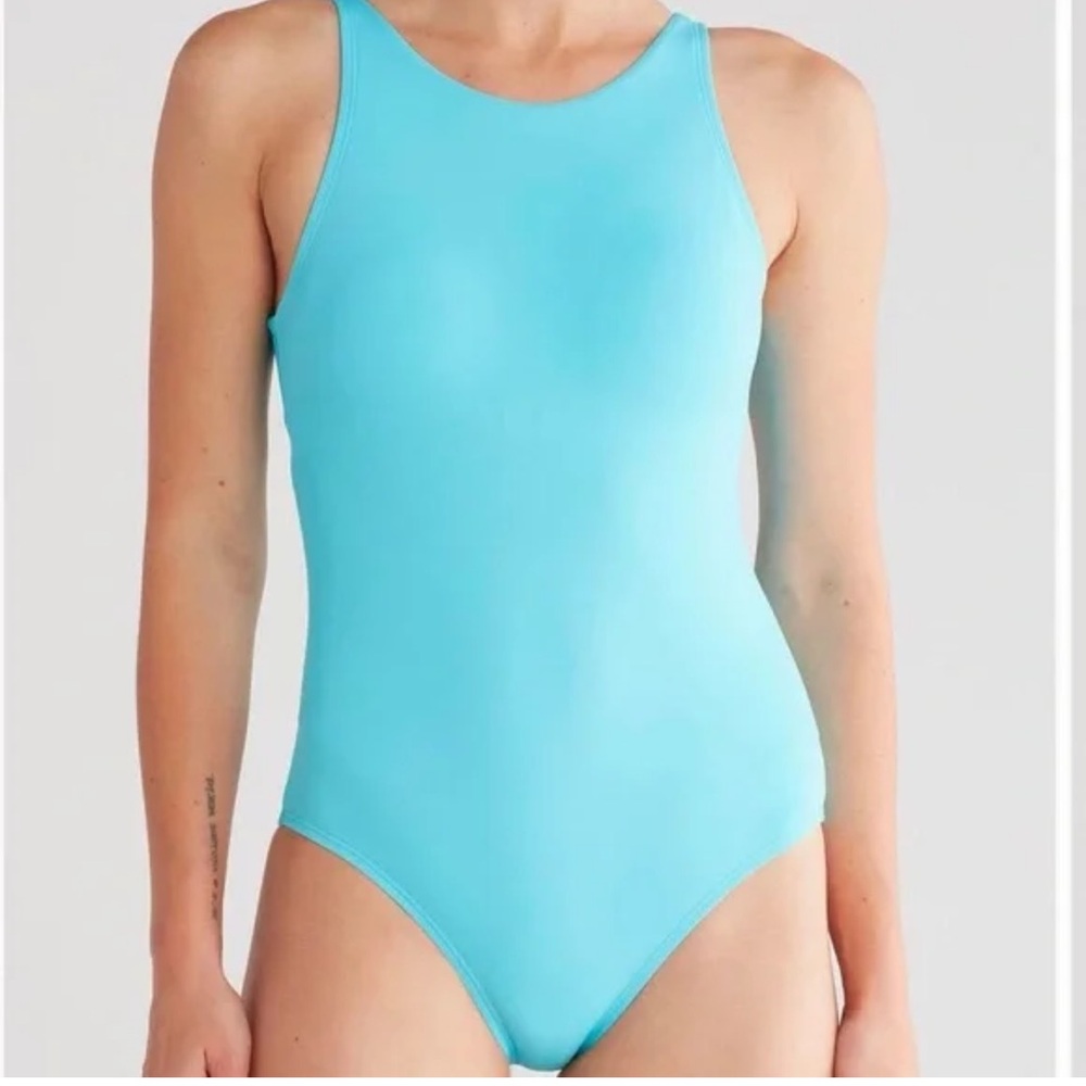 Tommy Bahama Pearl High Neck One Piece Swimsuit